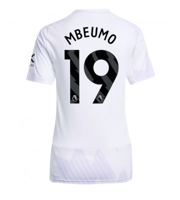 Manchester United Bryan Mbeumo #19 Segunda Equipación Mujer 2025-26 Manga Corta